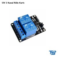 12V-2-Kanal-Röle-Kartı