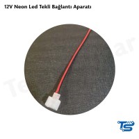 12V-Neon-Led-Tekli-Bağlantı-Aparatı