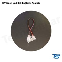 12V-Neon-Led-İkili-Bağlantı-Aparatı