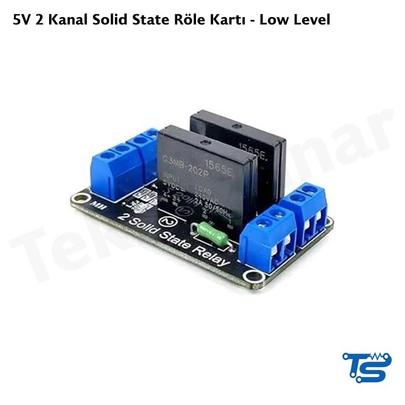 5V-2-Kanal-Solid-State-Röle-Kartı