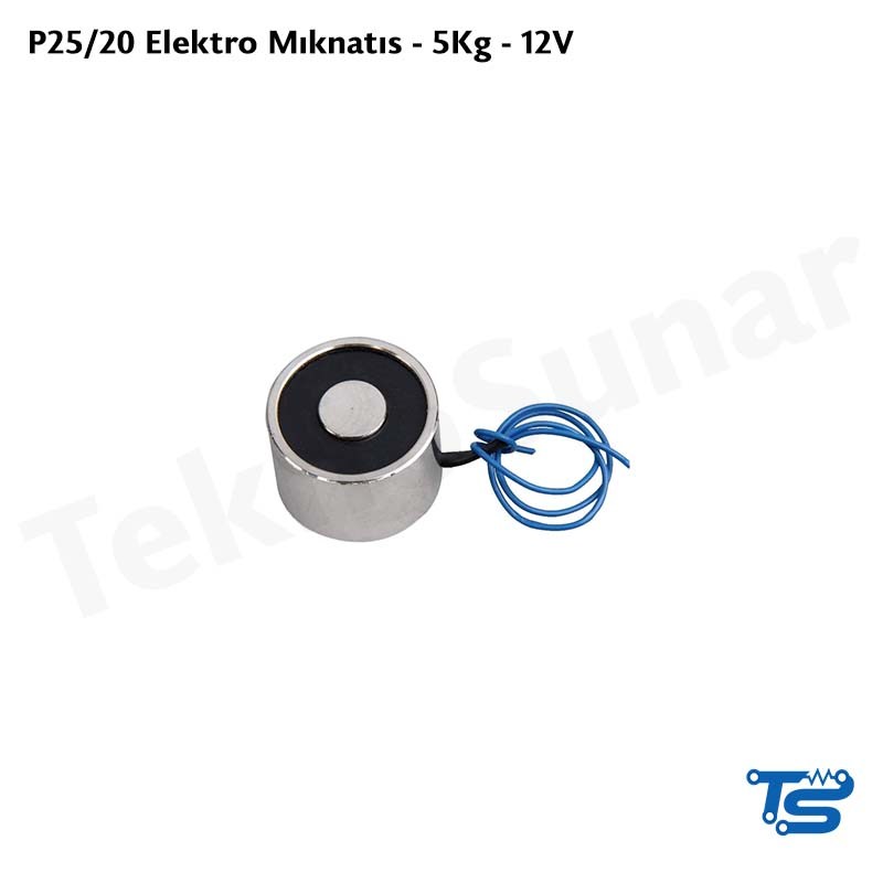 P25-20-Elektro-Mıknatıs-5Kg-12V