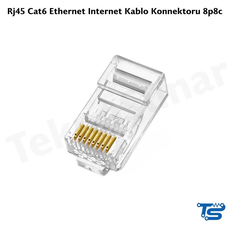 Rj45-Cat6-Ethernet-Internet-Kablo-Konnektoru-8p8c