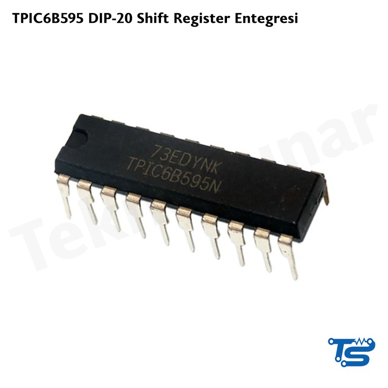 TPIC6B595_Shift_Register_Entegresi