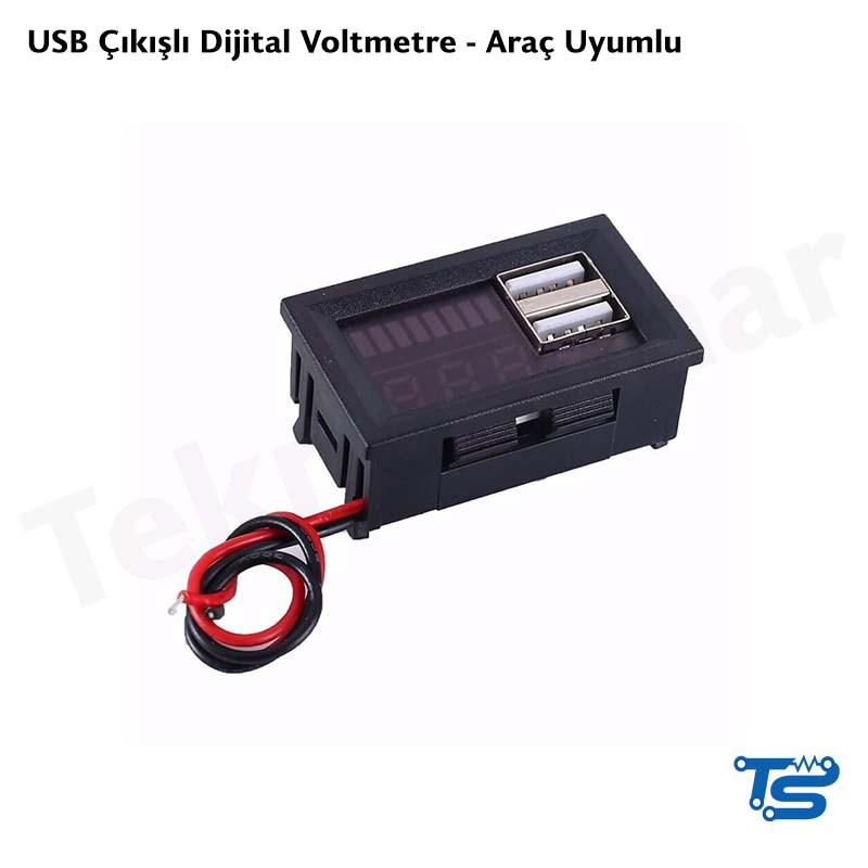 USB-Çıkışlı-Dijital-Voltmetre